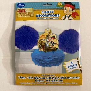 Disney Jake and Neverland Pirates Fluffy Decorations